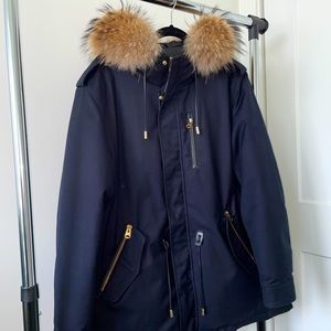 Mackage Seth-D Parka in Navy
